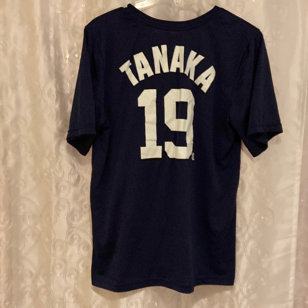 MLB New York Yankees Masahiro Tanaka Jersey T-Shirt Size Youth XL 🔥